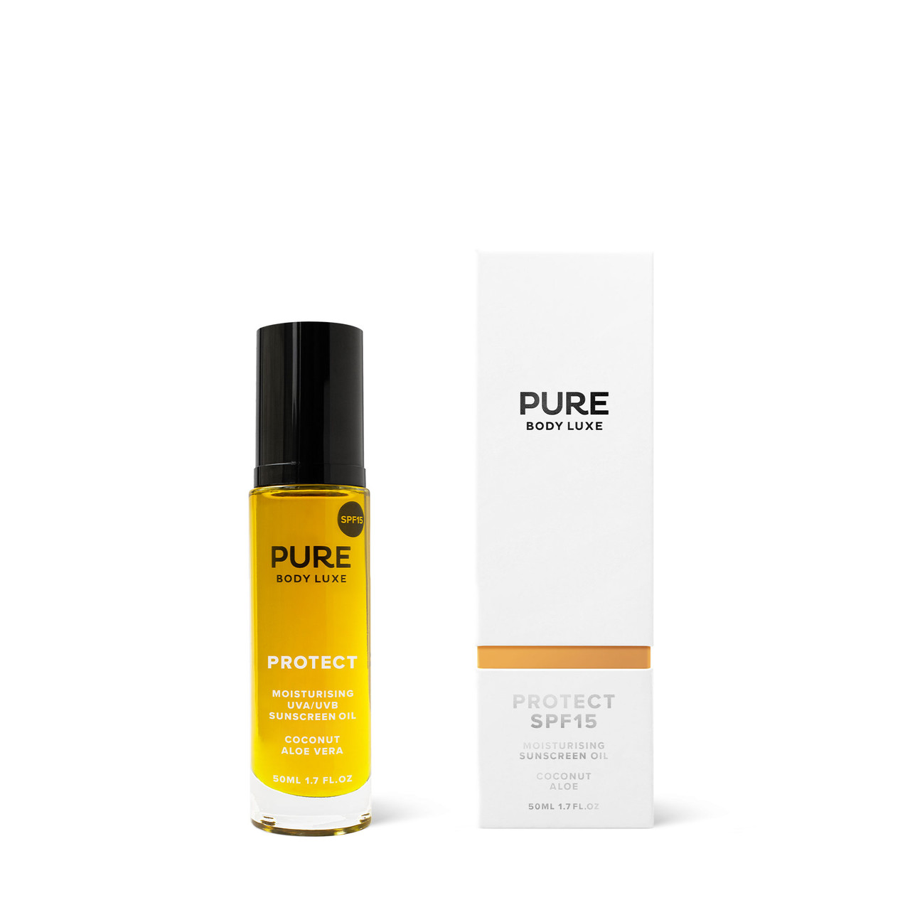 Pure Body Luxe Protect SPF15 Face & Body Oil 50ml