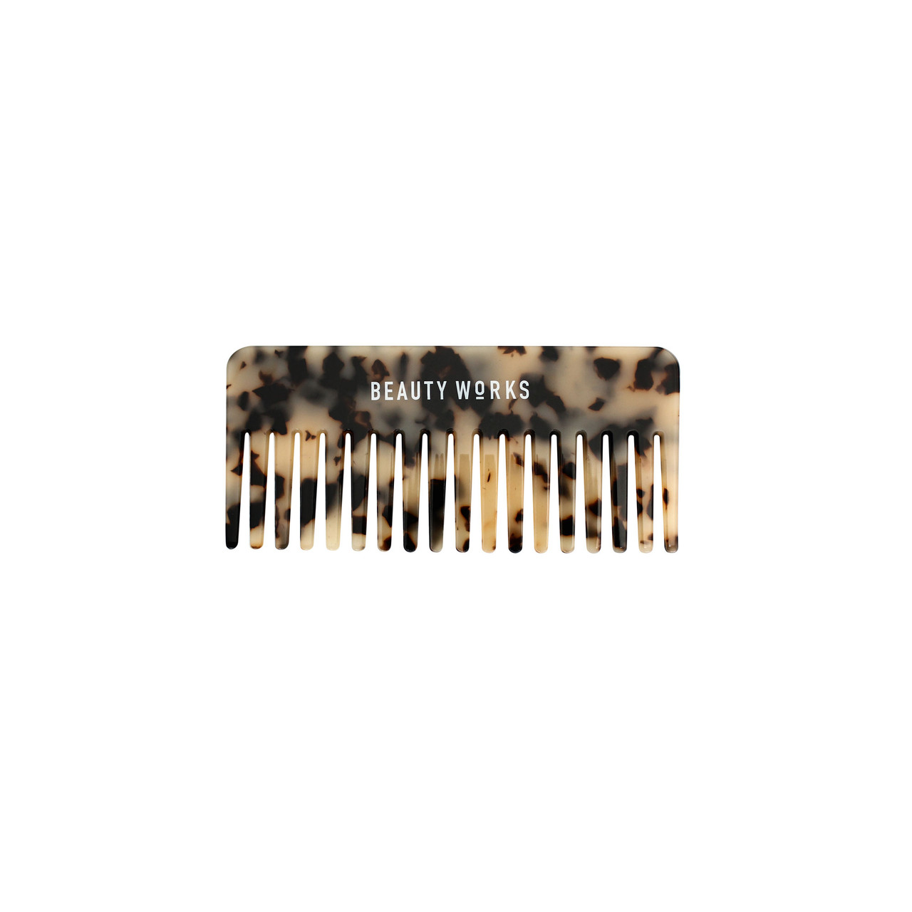 BeautyWorks Hair Comb – Beige Tortoise
