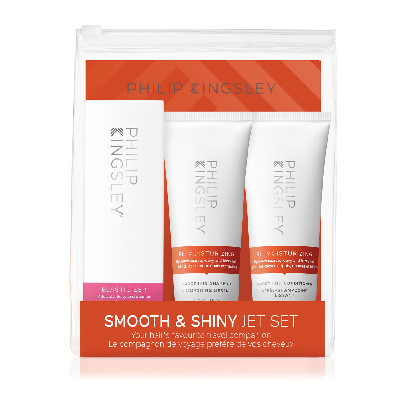 Philip Kingsley Smooth & Shine Jet Set 75ml Kit