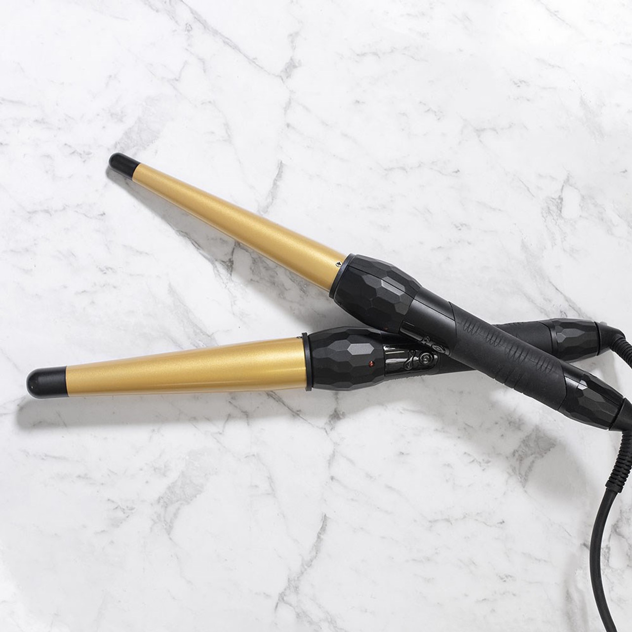 Silver Bullet Fastlane Gold Conical Curling Iron 19 - 32mm