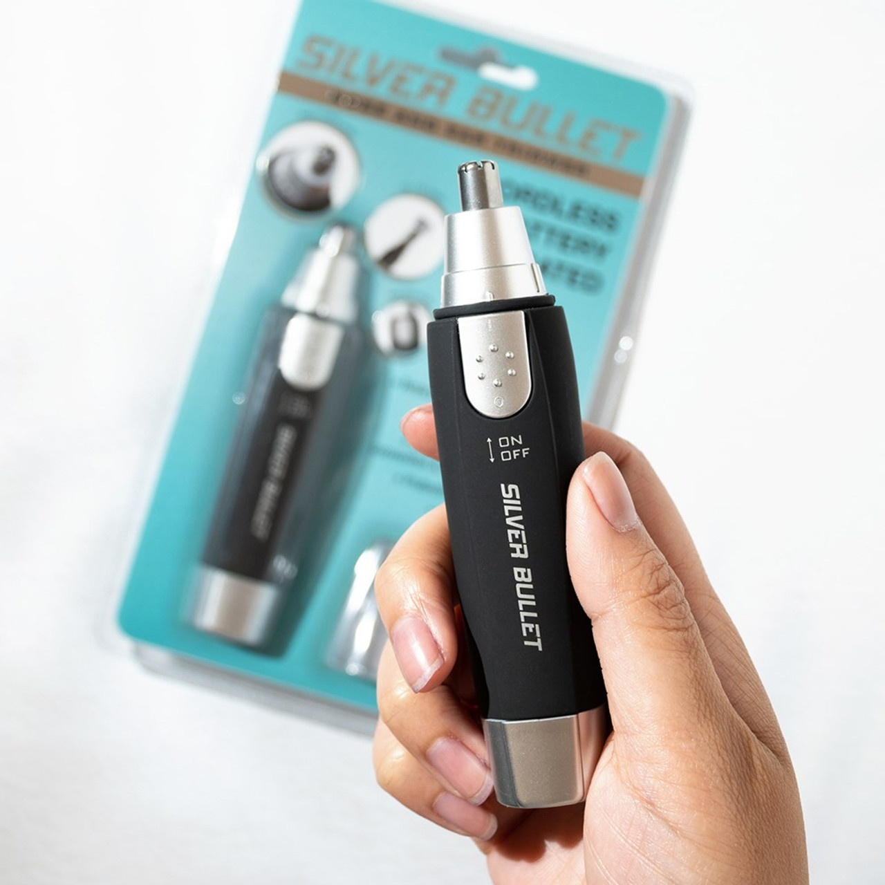 Silver Bullet Nose And Ear Hair Trimmer