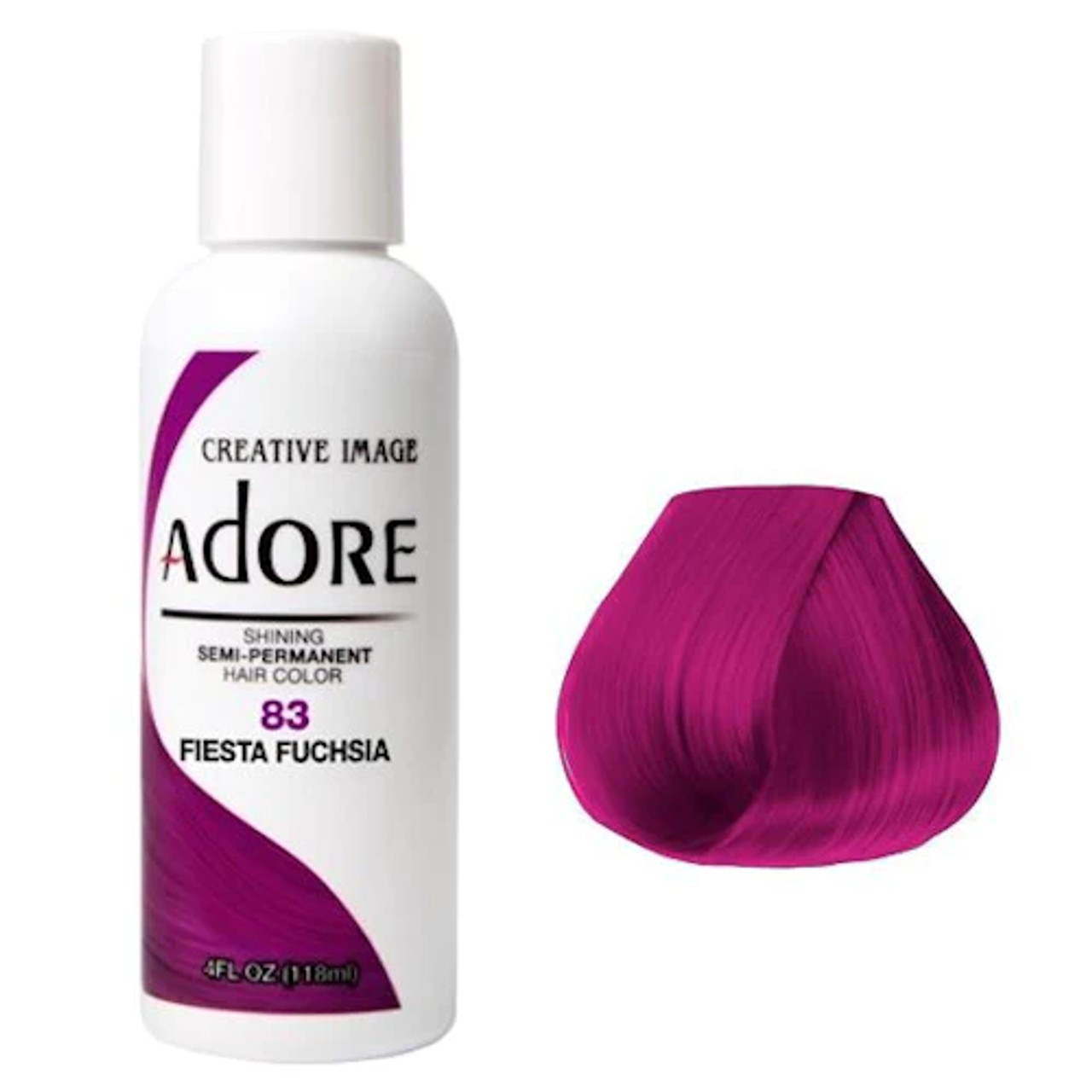 Adore Semi Permanent Hair Color Fiesta Fuchsia 83 118ml