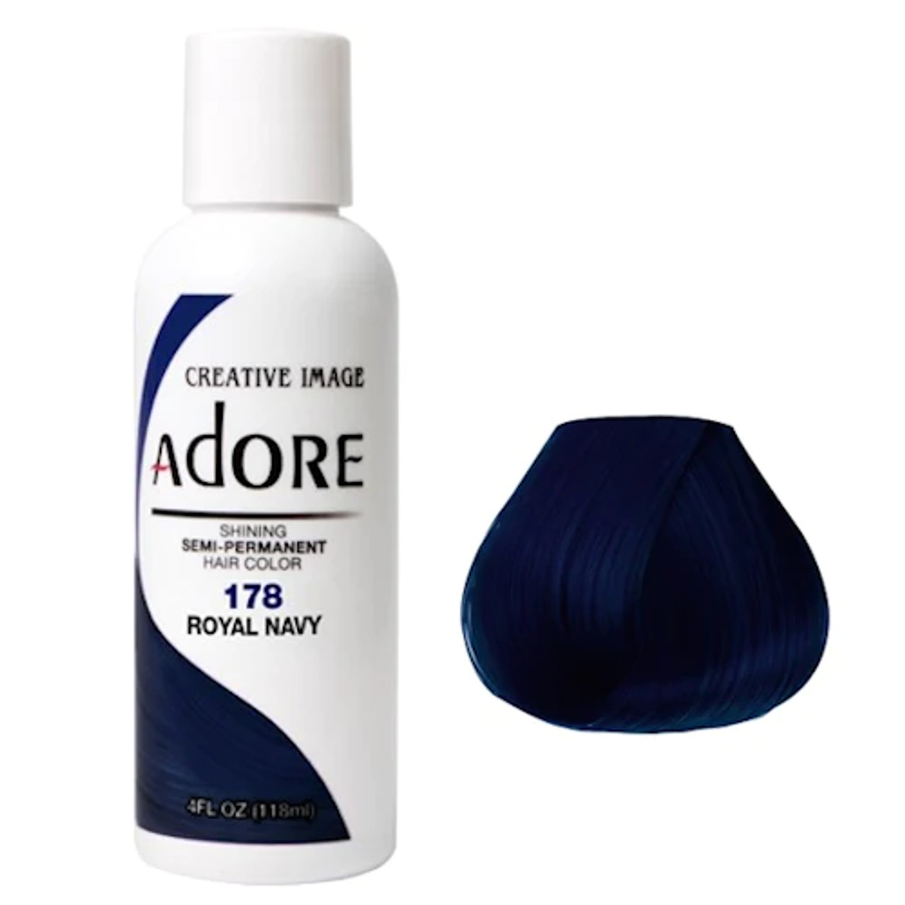 Adore Semi Permanent Hair Color Royal Navy 178 118ml