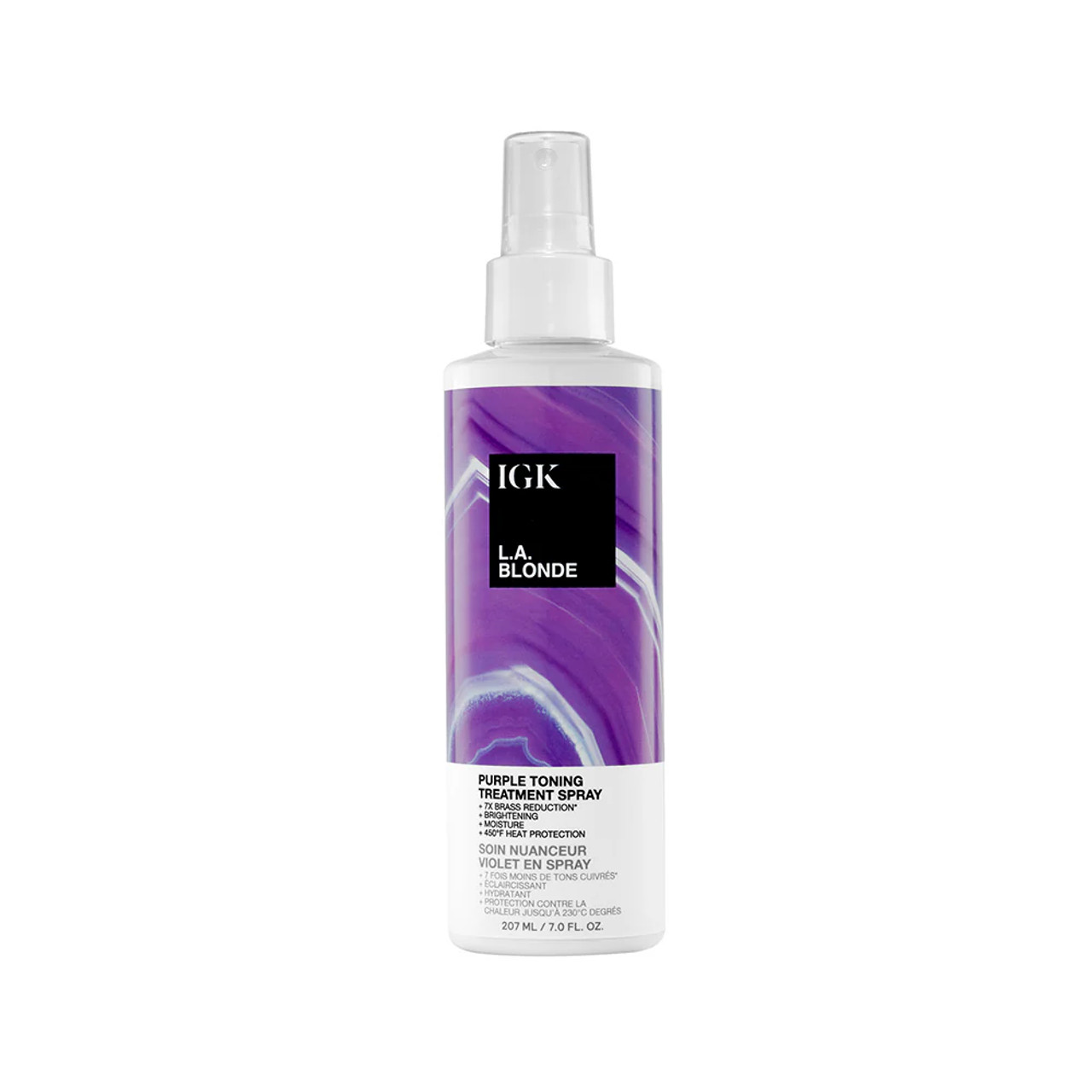 IGK LA BLONDE Purple Toning Treatment Spray 207ml