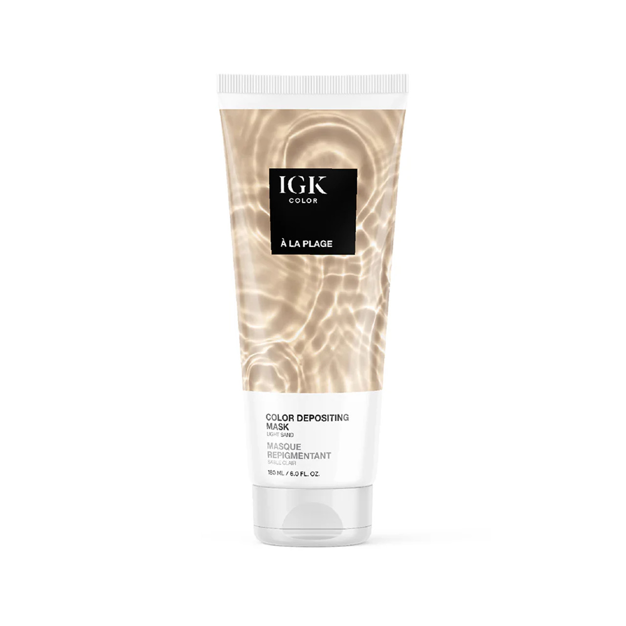 IGK COLOR DEPOSITING MASK A La Plage - Light Sand 180ml