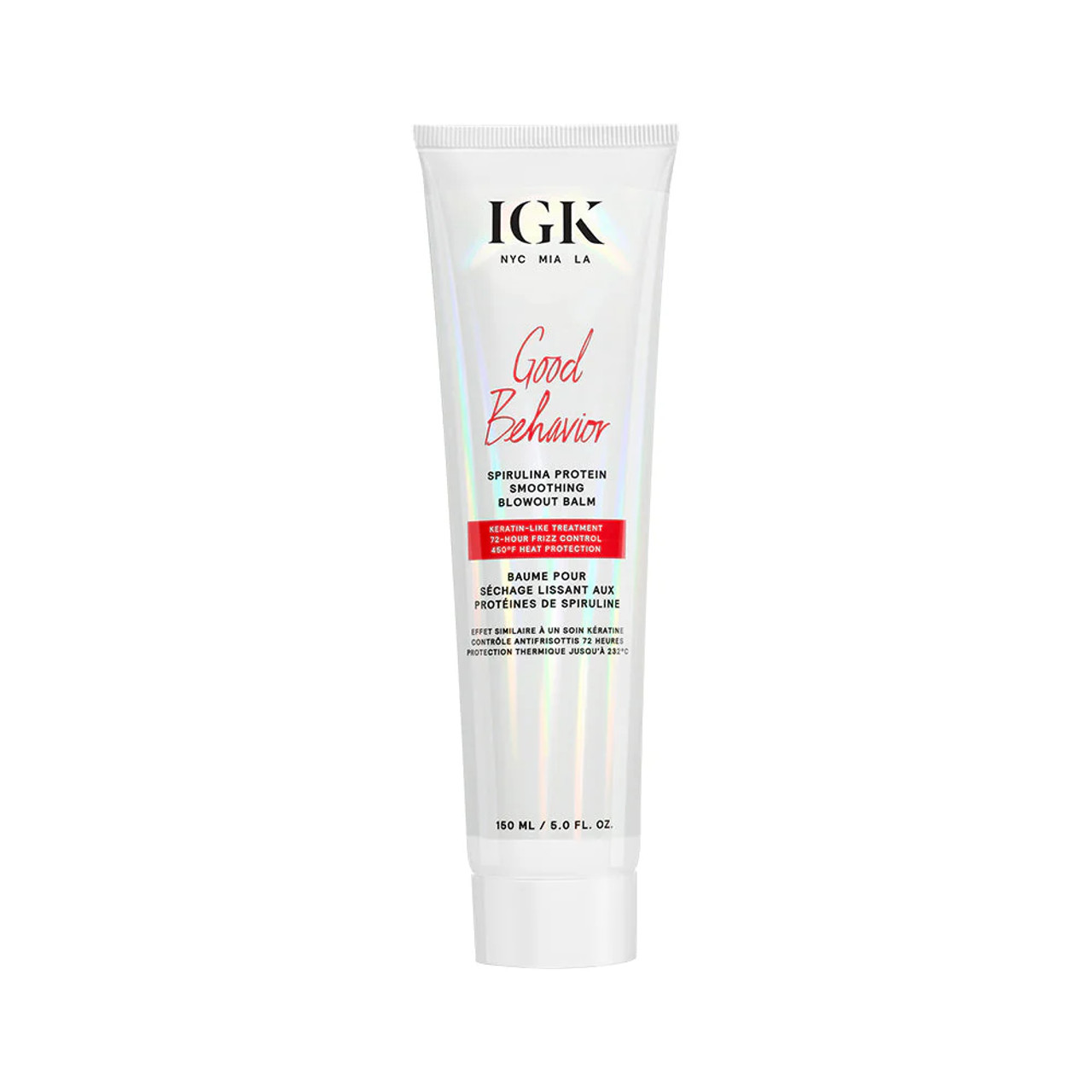 IGK GOOD BEHAVIOR Spirulina Protein Smoothing Blowout Balm 150ml