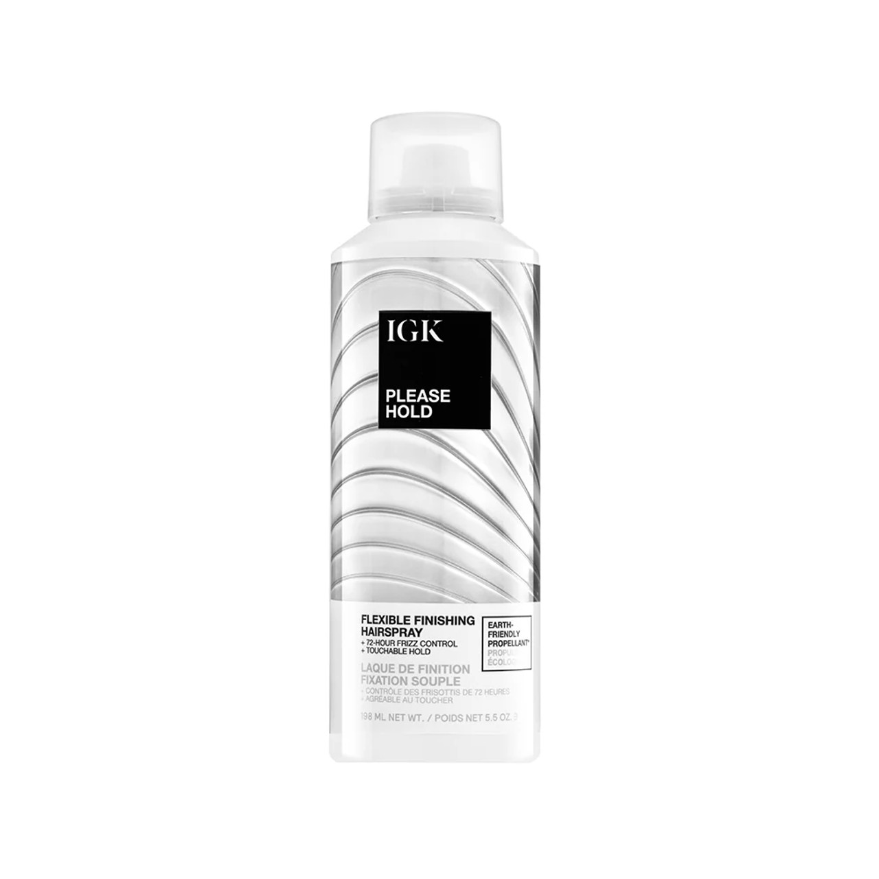 IGK PLEASE HOLD Flexible Finishing Hairspray 198ml