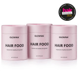 Glowwa Hair Food  Trio Original 180 capsules