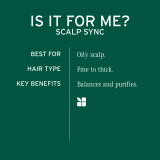 Biolage Scalp Sync Clarifying Shampoo 400ml Biolage Scalp Sync Clarifying Shampoo 400ml