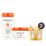 Kérastase Nutritive Satin Bain & Masque Duo with Elixir Ultime Original Oil 2ml Kérastase Nutritive Satin Bain & Masque Duo with Elixir Ultime Original Oil 2ml