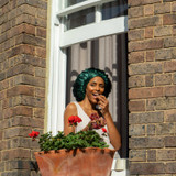 Strands of Silk Sleeping Cap - Coal ML