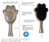Pet Angel Mini Detangling/Grooming Brush - Bronze