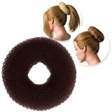 Dress Me Up Hair Donut Large Brown Regular