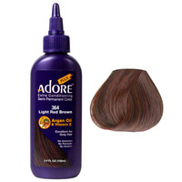 Adore Plus Semi Permanent Hair Color Light Red Brown 364 100ml