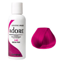 Adore Semi Permanent Hair Color Neon Pink 140 118ml