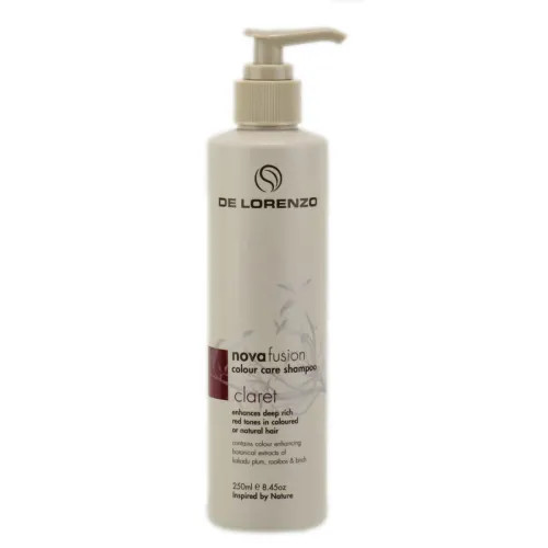 De Lorenzo Novafusion Colour Shampoo Claret 250ml