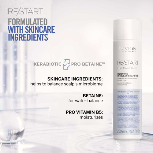 Revlon Professional Restart Hydration Moisture Shampoo 250ml