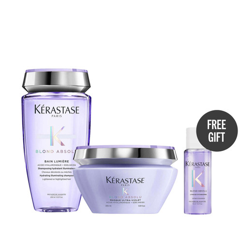 Kérastase Blond Absolu Lumiere Bain & Ultra-Violet Masque Duo