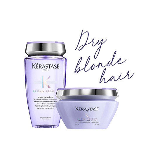 Kérastase Blond Absolu Lumiere Bain & Ultra-Violet Masque Duo