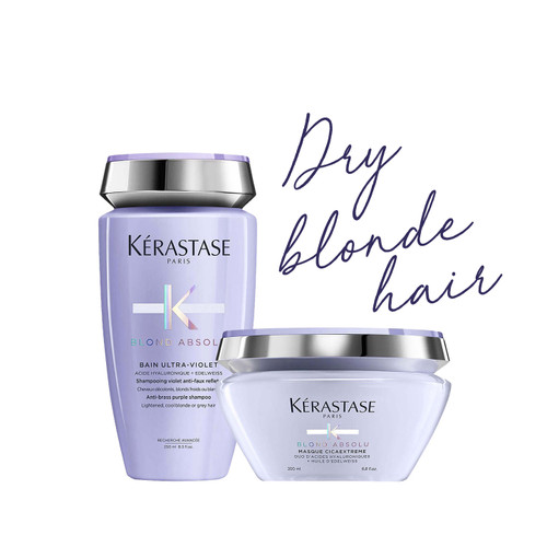 Kérastase Blond Absolu Ultra-Violet Bain & Cicaextreme Masque Duo