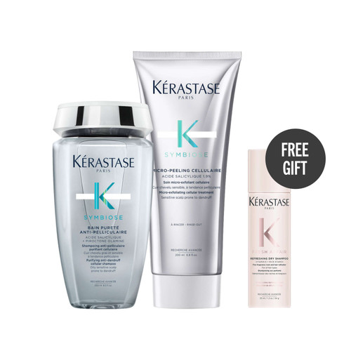 Kérastase Symbiose Anti-Dandruff Purete Bain & Treatment Duo