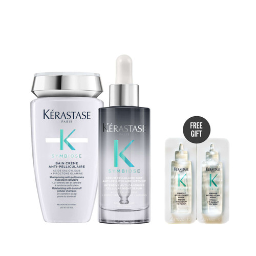 Kérastase Symbiose Anti-Dandruff Creme Bain & Serum Duo