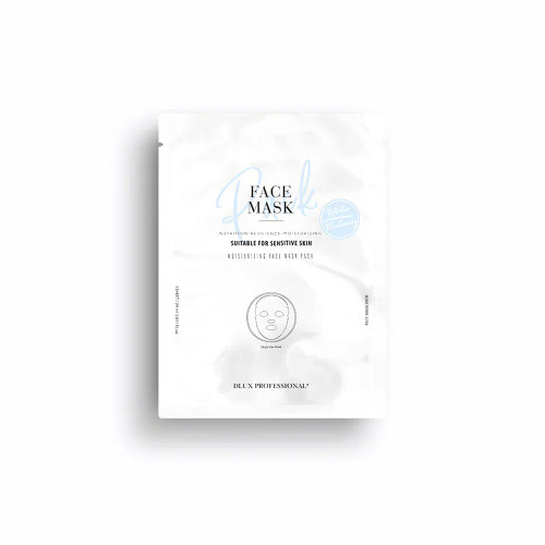 Dlux Pro Moisturising Facial Masks - 5 Pack