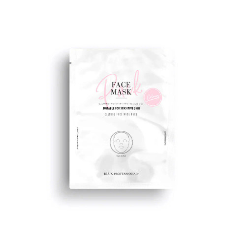 Dlux Pro Calming Facial Masks - 5 Pack