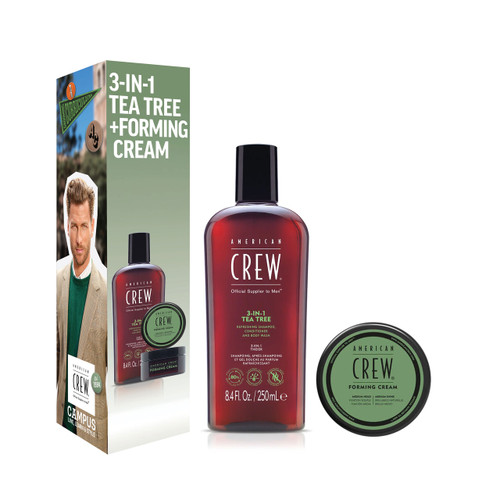 American Crew 3-in1-Tea Tree Holiday Set