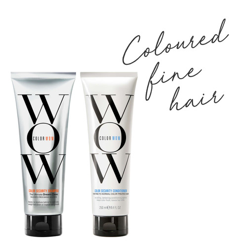 Color WOW Color Security Fine to Normal Hair Bundle Color WOW Color Security Fine to Normal Hair Bundle