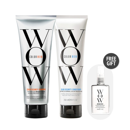 Color WOW Color Security Fine to Normal Hair Bundle Color WOW Color Security Fine to Normal Hair Bundle