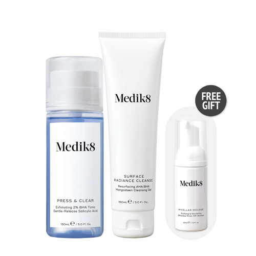 Medik8 Daily Clarity Skin Bundle Medik8 Daily Clarity Skin Bundle