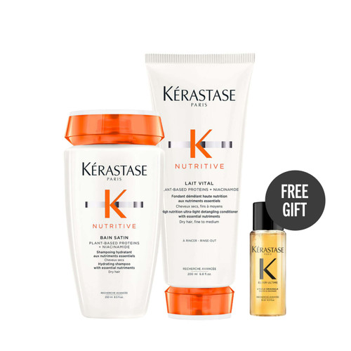 Kerastase Nutritive Satin Bain & Fondant Duo