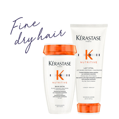 Kerastase Nutritive Satin Bain & Fondant Duo
