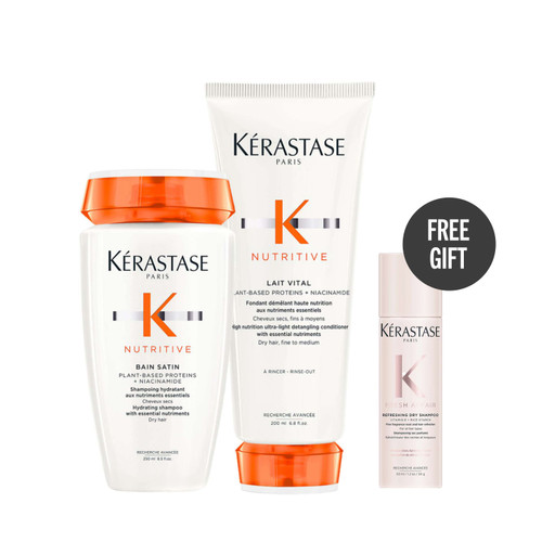Kerastase Nutritive Satin Bain & Fondant Duo