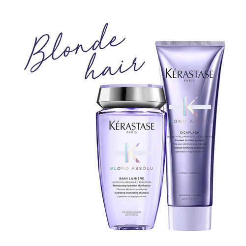Kérastase Blond Absolu Lumiere Bain & Cicaflash Fondant Duo