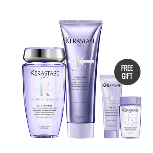 Kérastase Blond Absolu Lumiere Bain & Cicaflash Fondant Duo