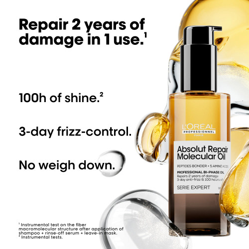 L'Oreal Pro Absolut Repair Molecular Oil 90ml