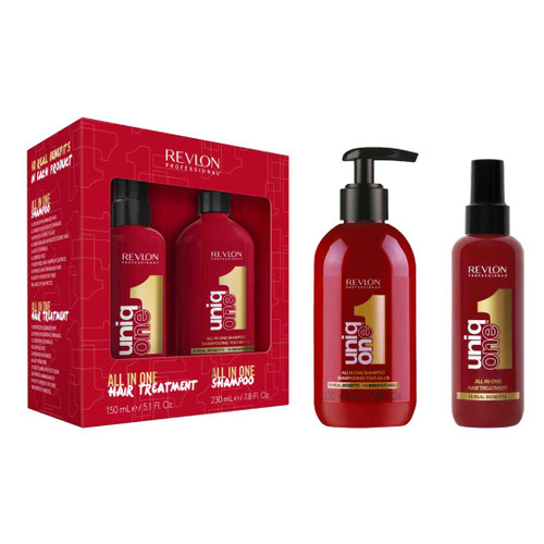 Revlon Professional UniqOne Hair Treatment + Shampoo Duo