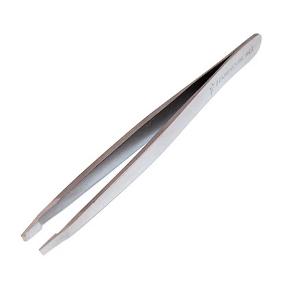 Hardenburg Stainless Steel Tweezers - Slanted Tip