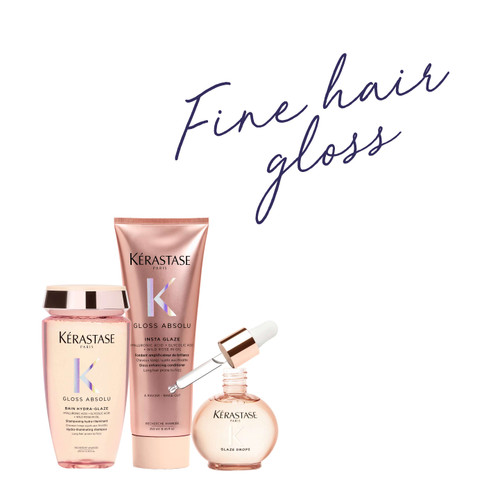 Kérastase Gloss Absolu Anti-Frizz Essentials Bundle