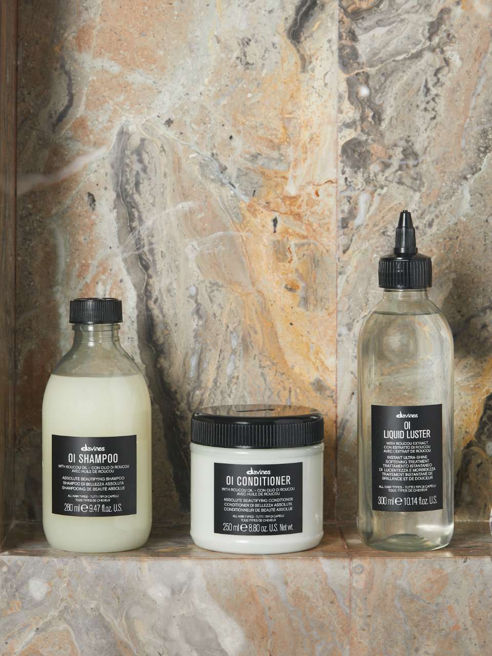 Davines OI hair range