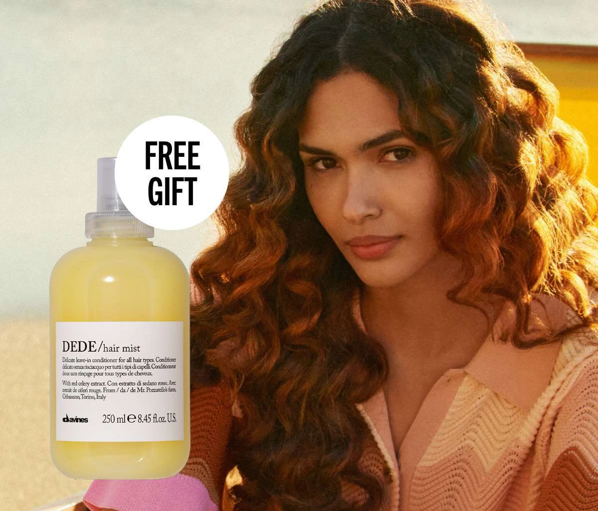 FREE Davines gift (valued $55.95) with purchase.*