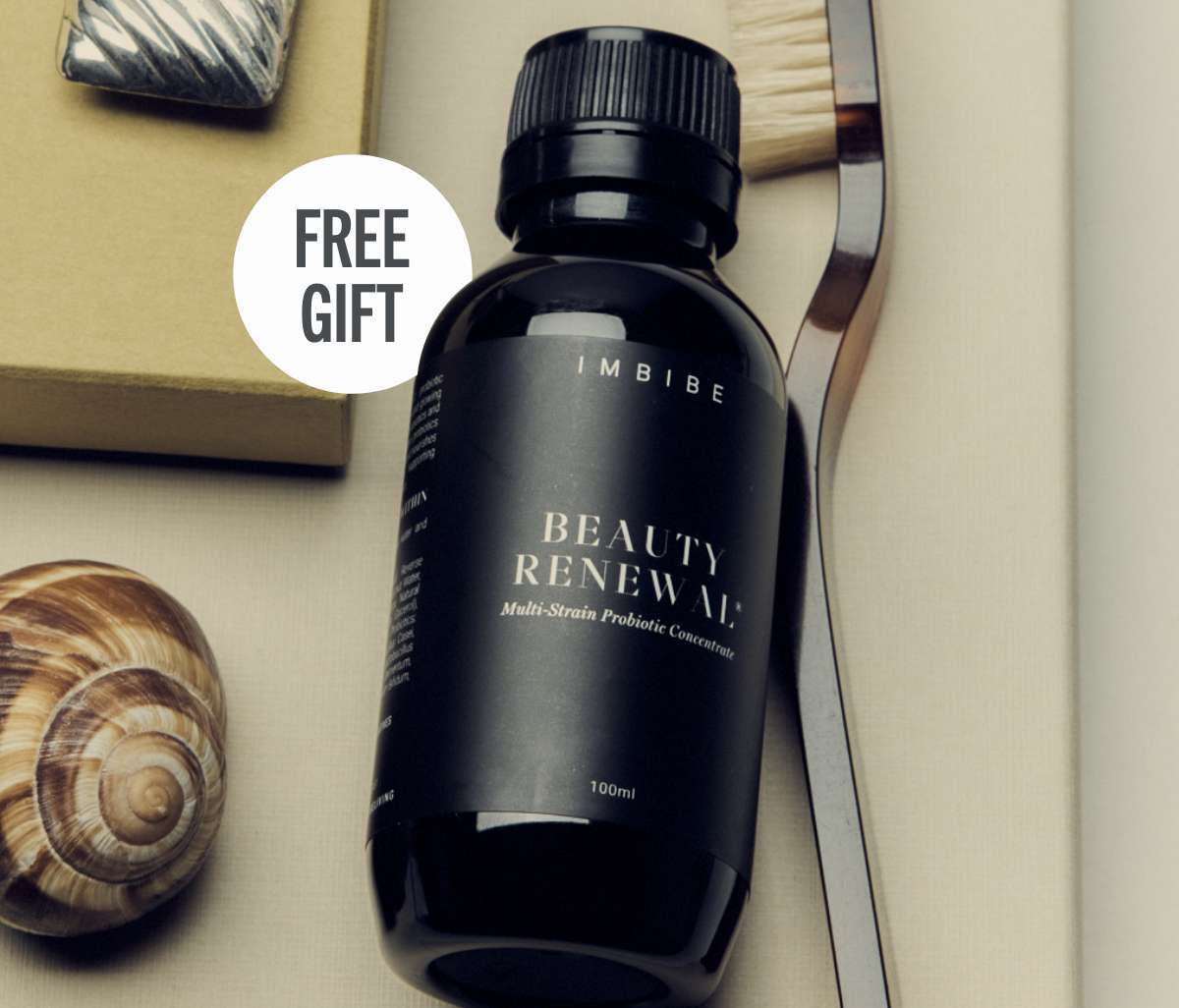 Imbibe Beauty Renewal Mini 100ml gift with purchase.* 