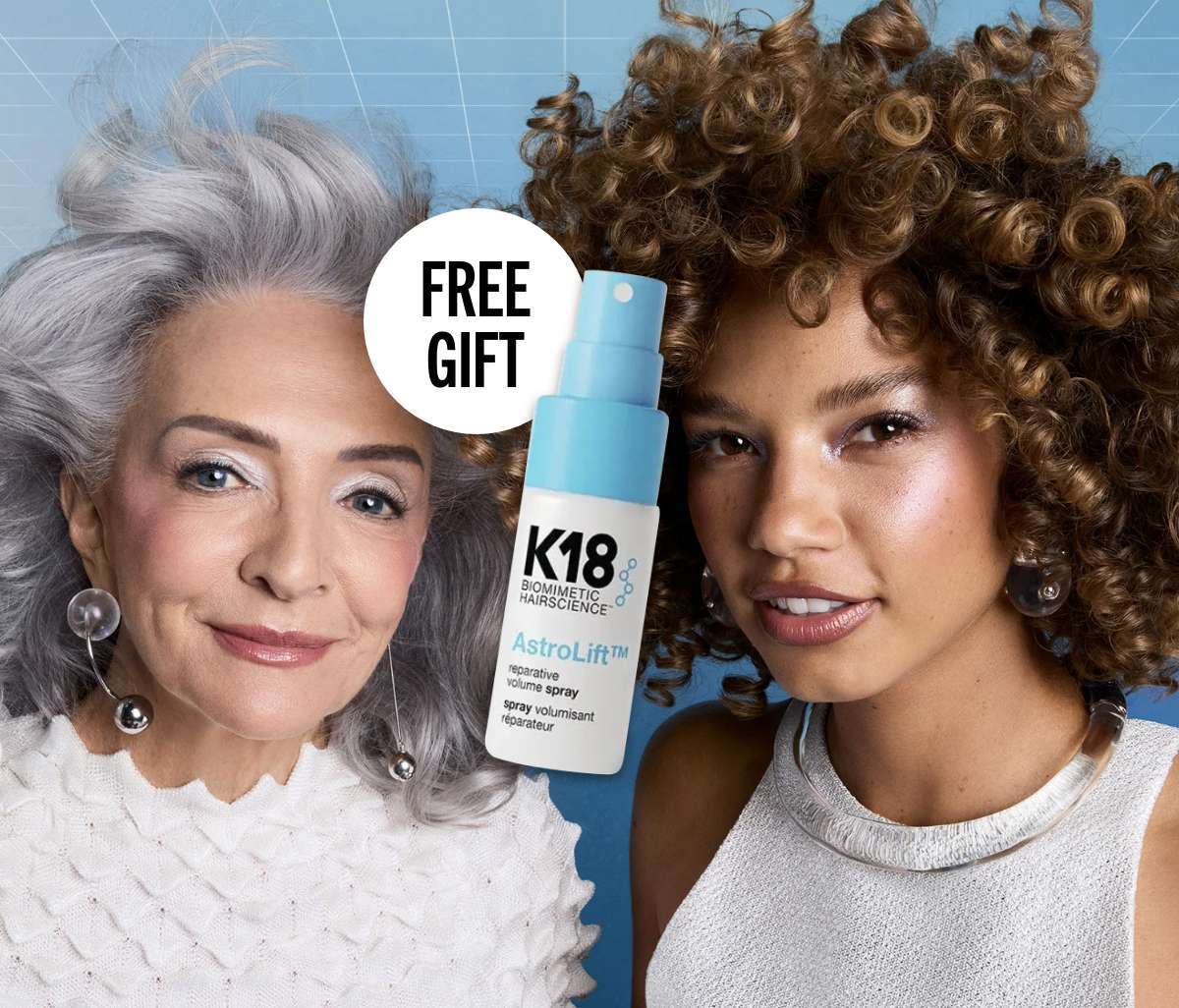 Free K18 (valued $39.95) with purchase.*