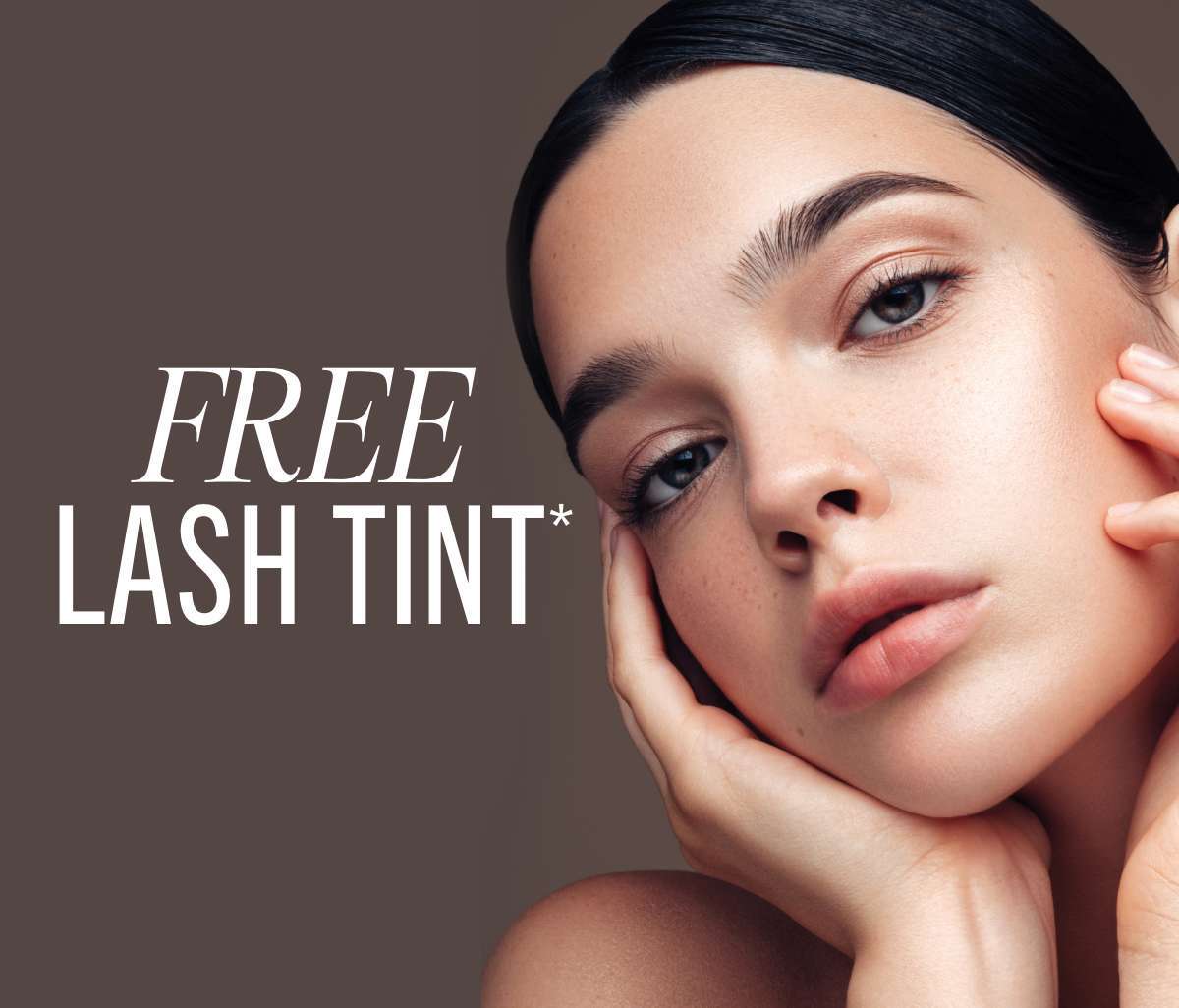 Free Lash Tint (valued $45) with every Lash Lift.