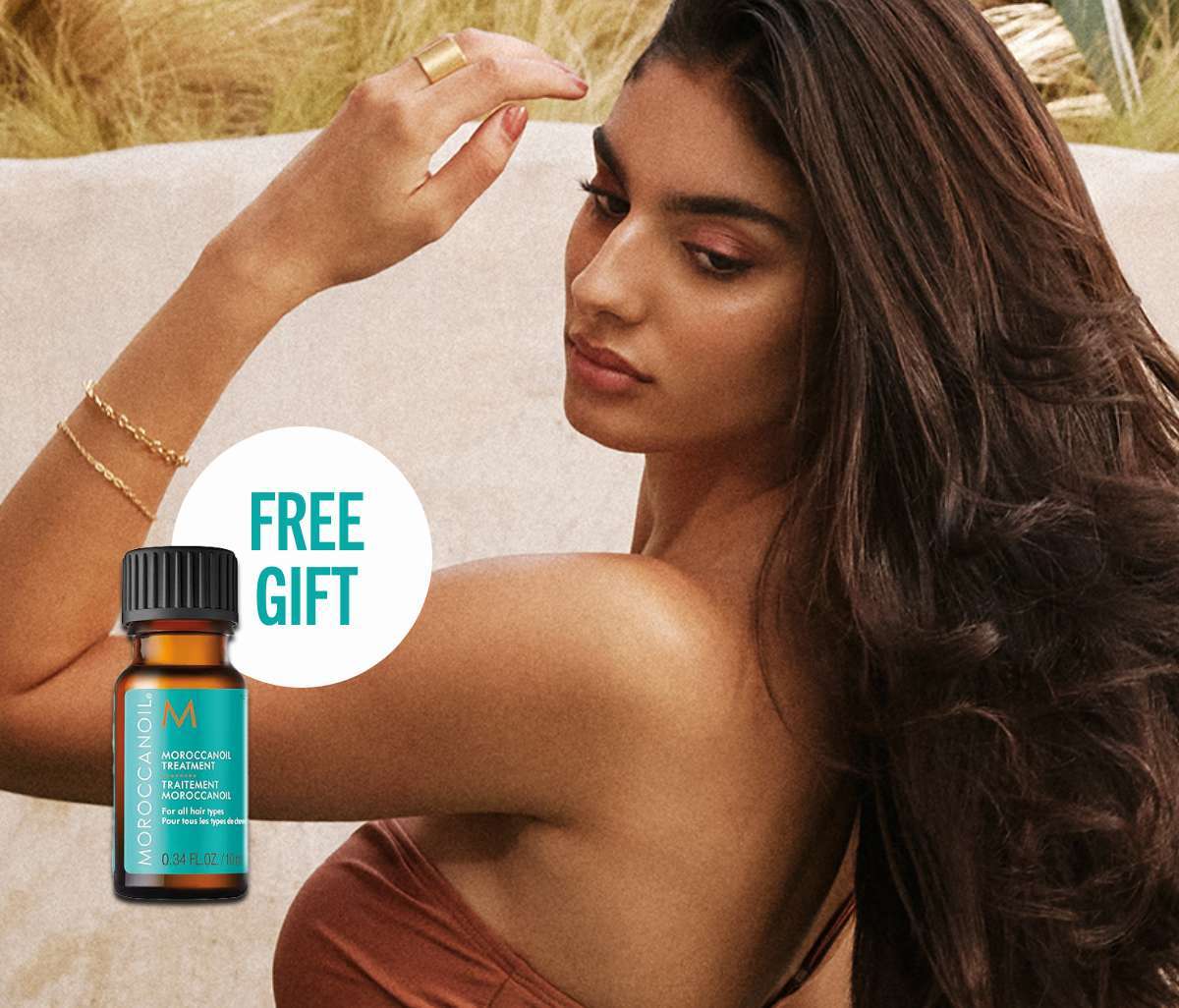 Free Moroccanoil gift with purchase.*