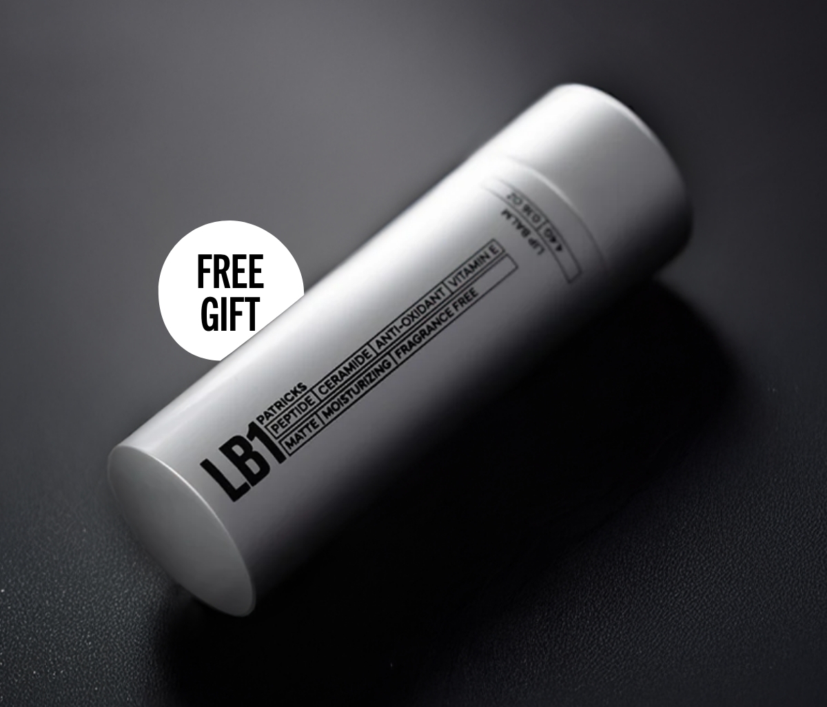 Patricks LB1 Lip Balm gift with purchase.*