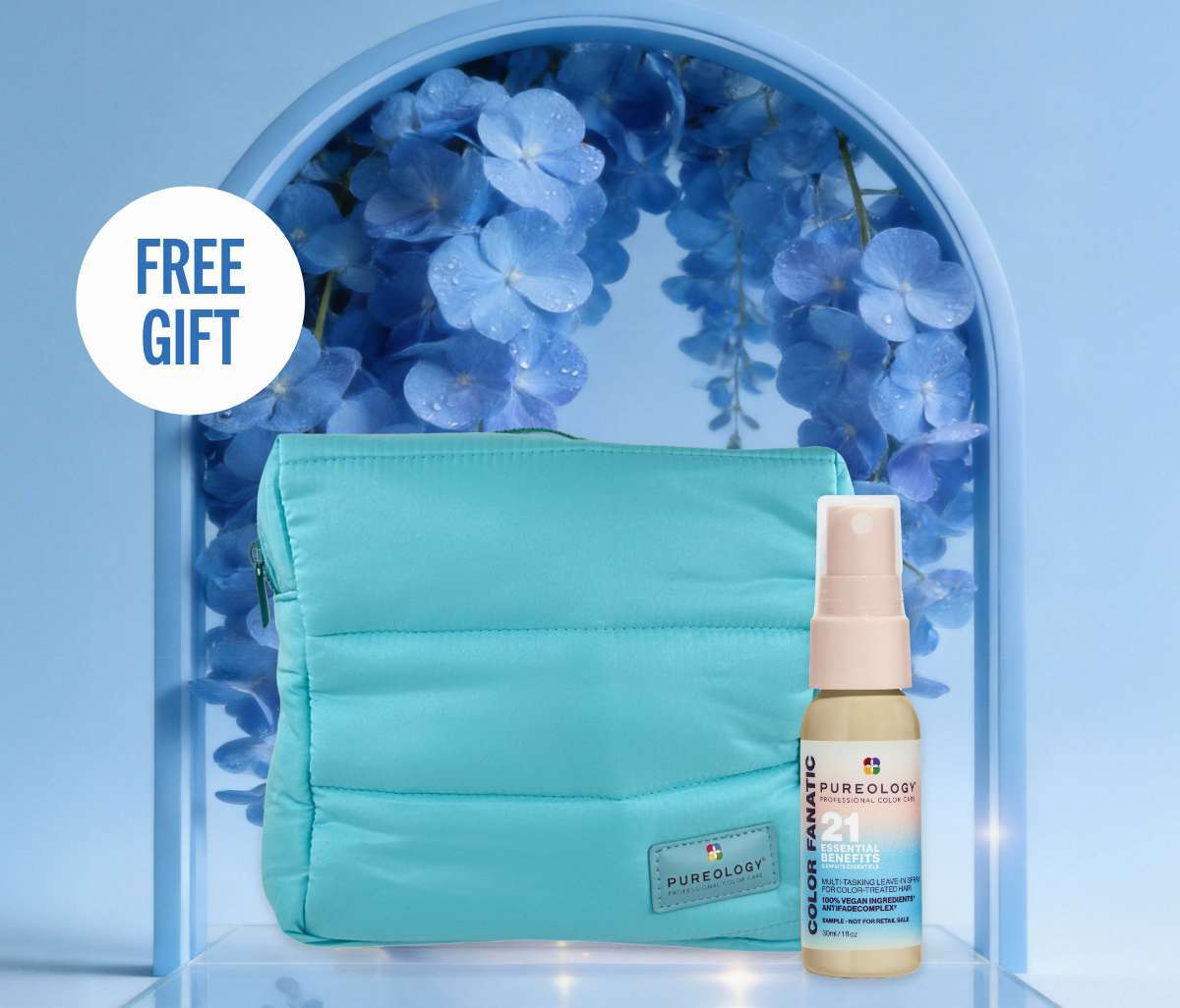 Pureology Color Fanatic & Cosmetic Bag (valued $40) gift with purchase*