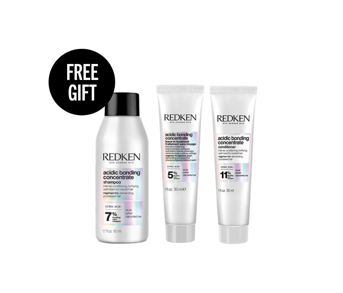 Redken Acidic Bonding Concentrate Mini Trio gift with purchase*